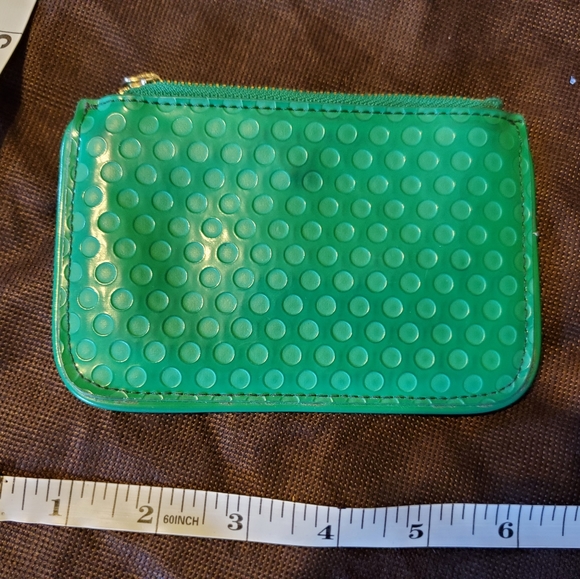 Kate Spade Green Key Pouch Card Case - Picture 2 of 3